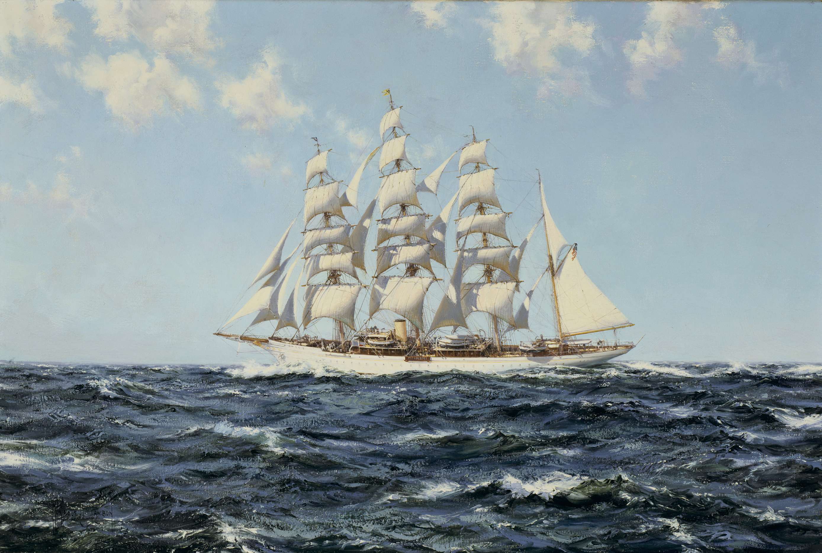 Painting of Sea Cloud