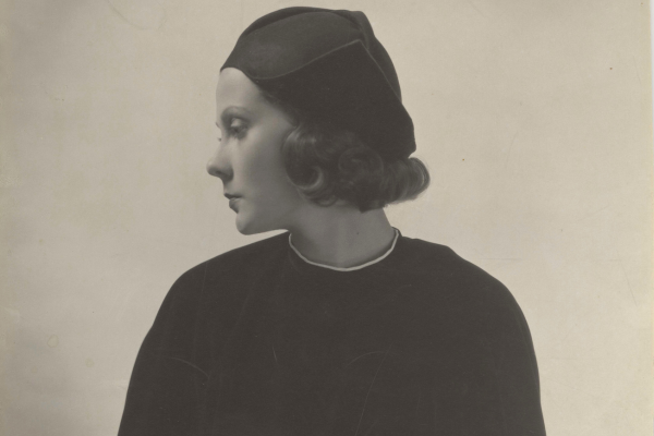 Image of a side profile of Princess Natalie Paley.