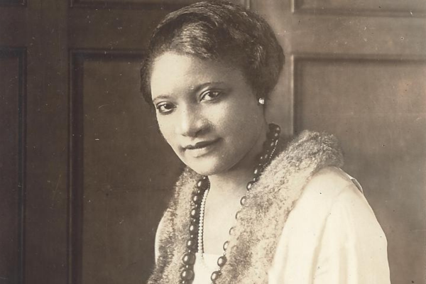 Black-and-white photo of A'Lelia Walker.