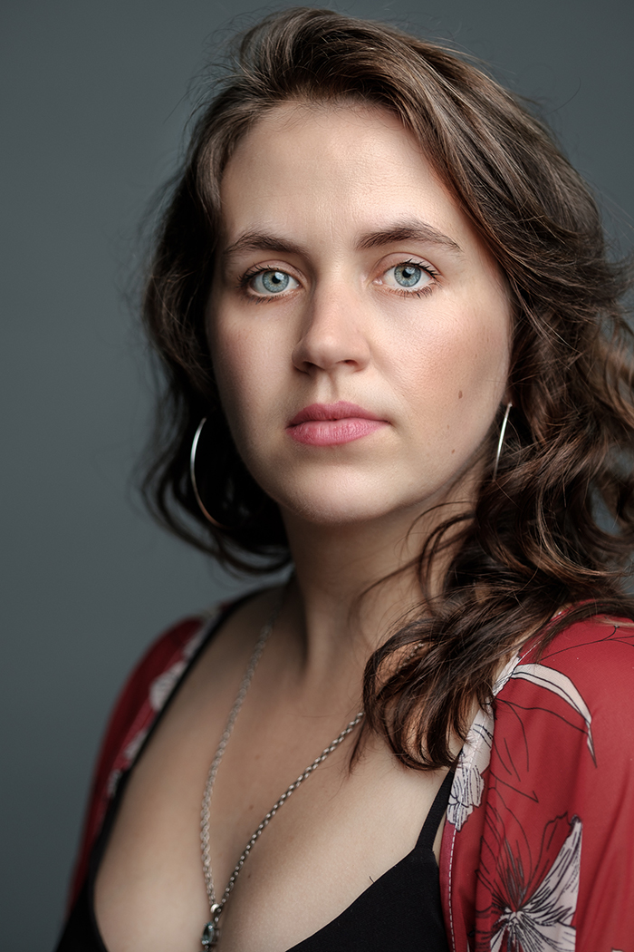 Headshot of musician Amy K. Bormet.