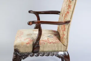 ARMCHAIR, ONE OF TWO