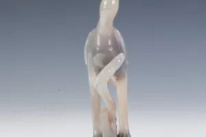 CRANE WITH THE FUNGUS OF IMMORTALITY (ONE OF TWO)