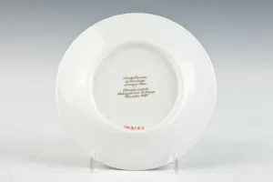 BUTTER PLATE, ONE OF SEVEN
