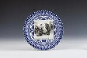 PLATE FROM THE GIBSON GIRL SERVICE