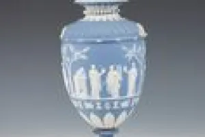 Vase, one of two