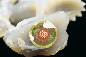 CRANE WITH THE FUNGUS OF IMMORTALITY (ONE OF TWO)