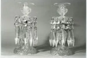 CANDLESTICK, ONE OF TWO