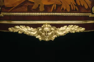 COMMODE (CHEST OF DRAWERS) WITH PASTORAL MARQUETRY