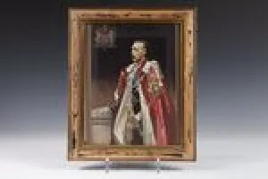 PORTRAIT OF KING GEORGE V OF ENGLAND