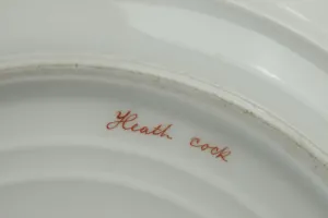 BIRD PLATE, ONE OF 12