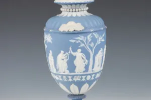 Vase, one of two