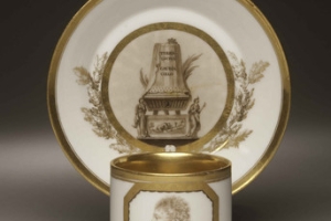 CUP WITH PORTRAIT OF ALEXANDER I