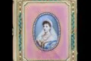 NOTEBOOK (CARNET DE BAL) WITH MINIATURE OF EMPRESS ALEXANDRA