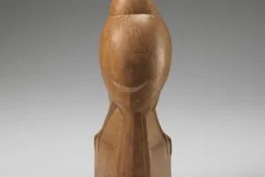 FIGURINE OF A BIRD, ONE OF TWO