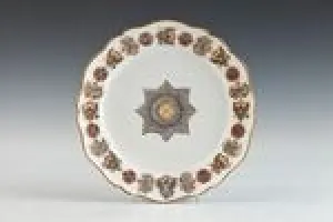 PLATE FROM THE SERVICE OF THE ORDER OF ST. ANDREW THE FIRST-CALLED, ONE OF 24