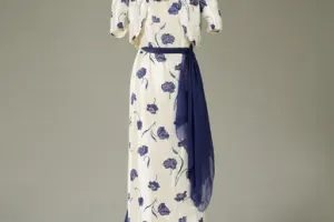 EVENING DRESS WITH JACKET