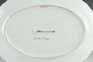 PLATTER FROM THE DOWRY SERVICE FOR GRAND DUCHESS MARIA PAVLOVNA, ONE OF TWO