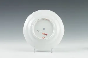 PLATE FROM THE CABINET SERVICE, ONE OF FOUR