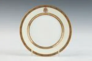 BUTTER PLATE, ONE OF SEVEN