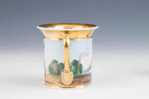 CUP FROM A TEA AND COFFEE SERVICE, ONE OF SIX