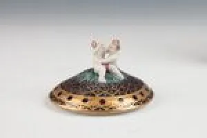 LID FOR TEACUP FROM THE ORLOV SERVICE