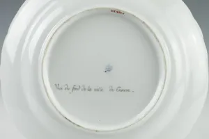 PLATE FROM THE CABINET SERVICE, ONE OF EIGHT