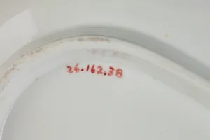 HEART-SHAPED DISH FROM A DINNER SERVICE