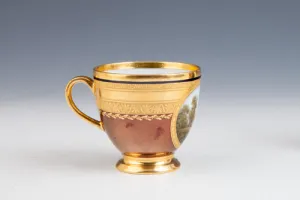 CUP FROM A TEA AND COFFEE SERVICE, ONE OF TWO
