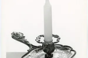CANDLESTICK FROM A DRESSING TABLE SET