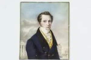 SIR EDWARD CROMWELL DISBROWE FROM THE MIDDLETON WATERCOLOR ALBUM