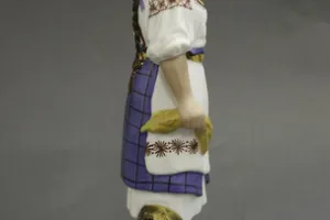 YOUNG WOMAN WITH ROSES