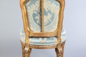 CHAIR FROM A FURNITURE SUITE, ONE OF FOUR