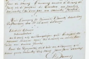 DOCUMENT ABOUT THE COUNT DE CAVOUR