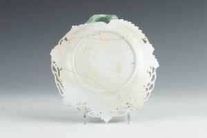 LEAF DISH FROM THE ORDER OF ST. VLADIMIR SERVICE, ONE OF 12