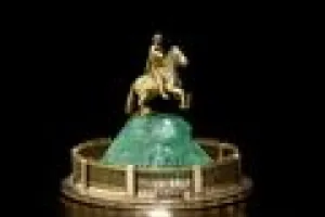 MINIATURE OF THE MONUMENT TO PETER THE GREAT