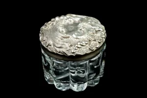 ROUND JAR WITH COVER FROM NECESSAIRE