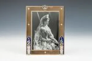 FRAME WITH PHOTOGRAPH OF EMPRESS ALEXANDRA FEODOROVNA