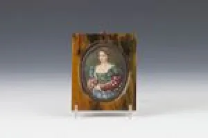 FRAME WITH PORTRAIT OF A WOMAN