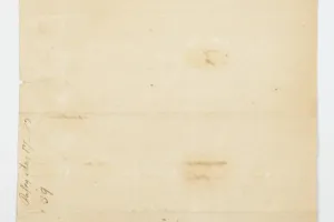 LETTER TO POLLY HEWSON