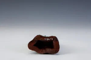 FIGURINE OF AN ELEPHANT (ONE OF TWO)