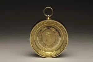 MEDALLION WITH MEDAL OF EMPEROR ALEXANDER I