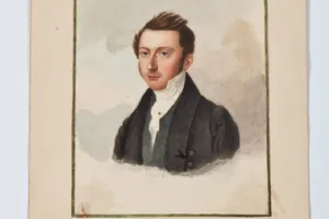 BARON JACOB DERK BURCHARD ANNE VAN HEECKEREN TOT ENGHUIZEN FROM THE MIDDLETON WATERCOLOR ALBUM