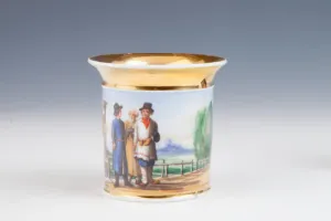 CUP FROM A TEA AND COFFEE SERVICE, ONE OF SIX