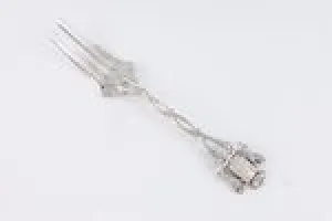 FORK FROM THE YUSUPOV BYZANTINE SERVICE, ONE OF TWELVE