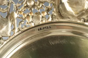 Plate, one of 12