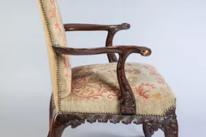 ARMCHAIR, ONE OF TWO
