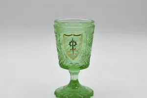 RED WINE GLASS FROM THE COTTAGE SERVICE (ONE OF EIGHT)