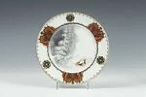 BIRD PLATE, ONE OF 12