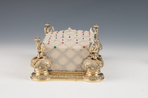PINCUSHION FROM A DRESSING TABLE SET