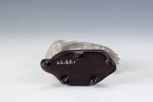 CRANE WITH THE FUNGUS OF IMMORTALITY (ONE OF TWO)